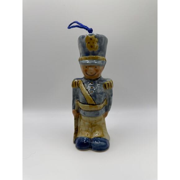 Louisville Stoneware 6" Toy Soldier Figurine Vintage Christmas Ornament - Picture 1 of 7